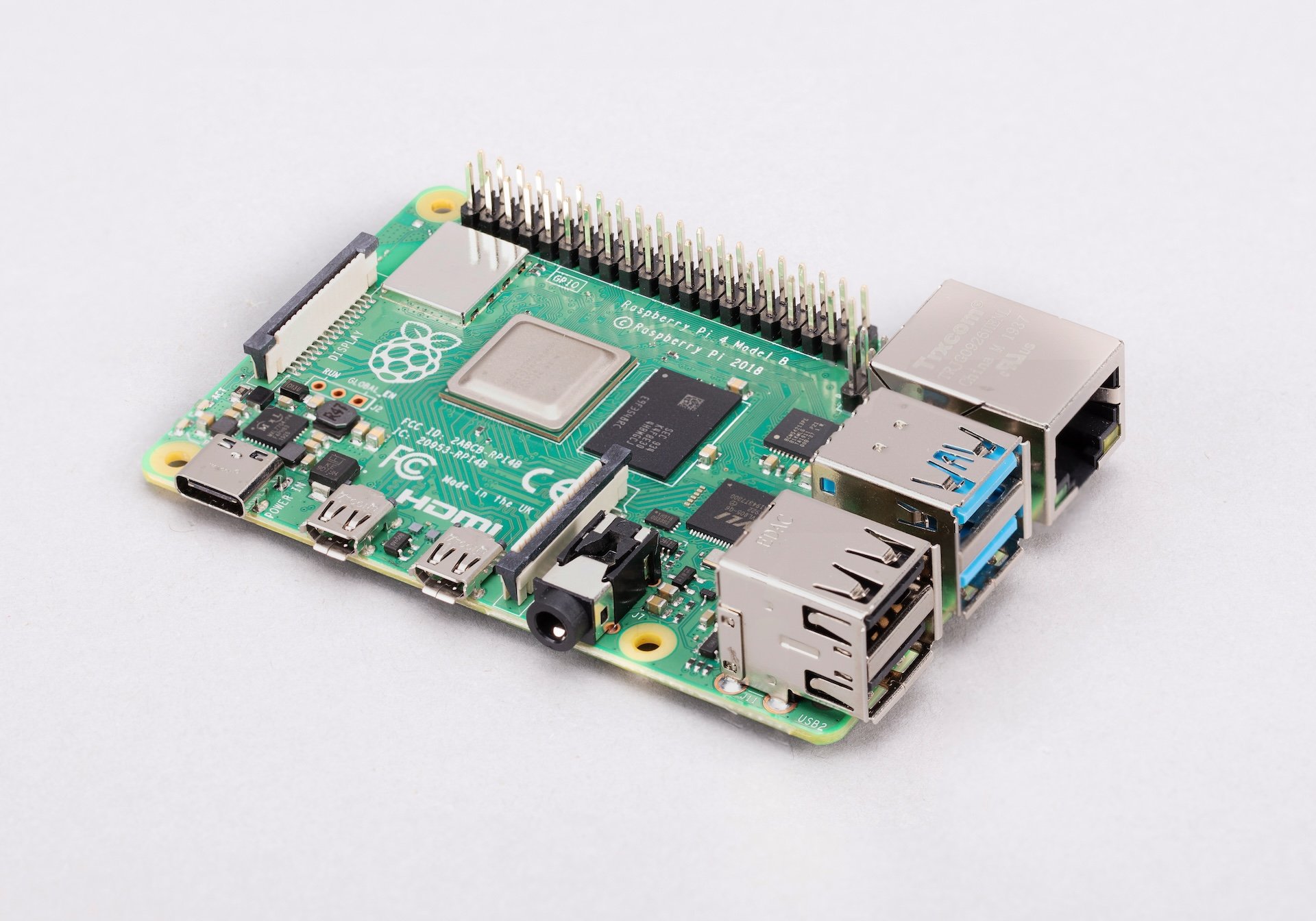 Raspberry Pi 4 Model B, Taken from raspberrypi.com